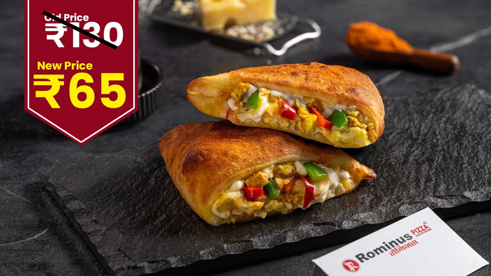 Premium Veg Calzone